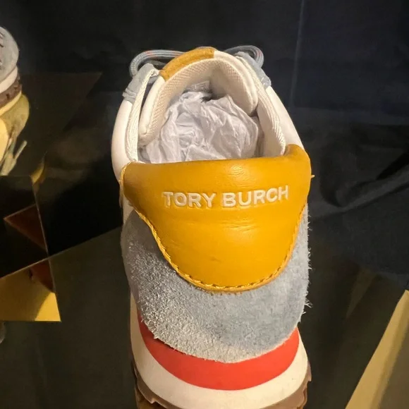 Tory Burch Good Luck Trainer Sneakers in Gressane Color way size 8 NEW - Picture 6 of 12